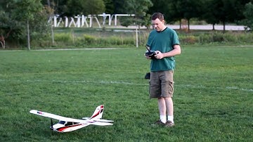 Maiden flight of E-Flite Apprentice 15e