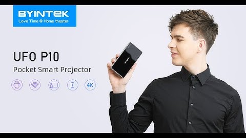BYINTEK UFO P10 Smart Pocket Projector