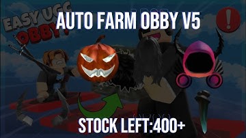 [V5 SCRIPT] Obby Free Ugc (Afk Or Play) Script - Auto Farm Obby