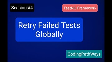 Selenium 4 with TestNG: #4 Retry Failed Tests Globally using IAnnotaionTransformer? | Practical Demo