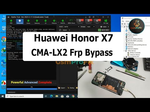 Huawei Honor X7 CMA-LX2 Frp Bypass Test Point / 2023 Free Solution
