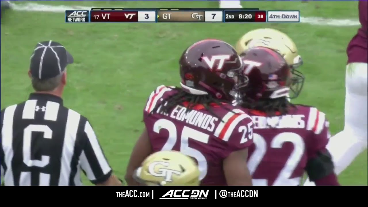Virginia Tech Vs Georgia Tech College Football Condensed Game 2017