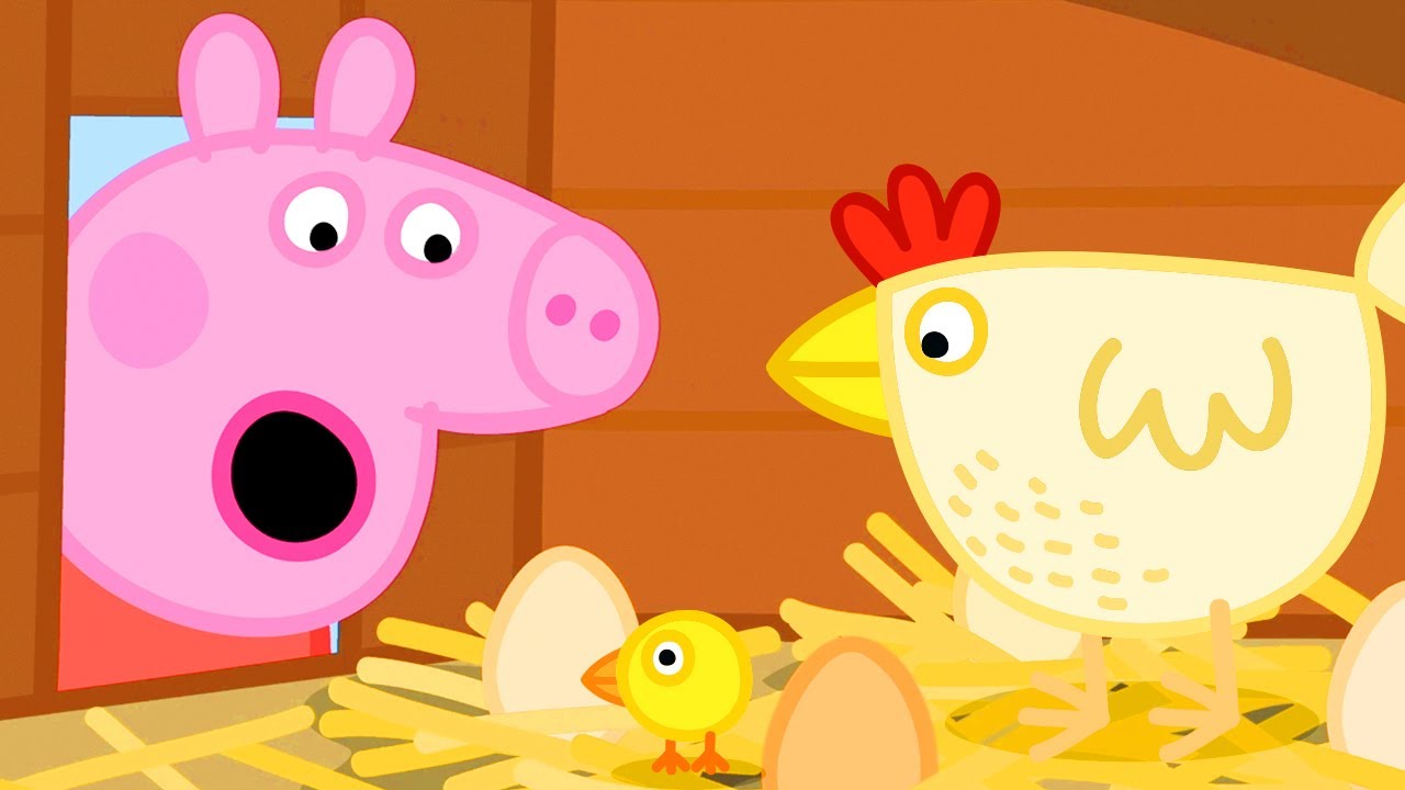 Peppa Pig English Episodes | Peppa Pig Easter Special - Granny Pig's Chickens
