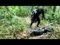 Primitive Life || Primordial Man rescues you trapped by Forest Thieves' Trap