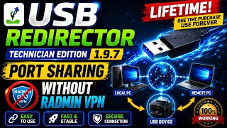 😱 USB Redirector 1.9.7 Works Without Radmin VPN? Full Setup 🔥 screenshot 2