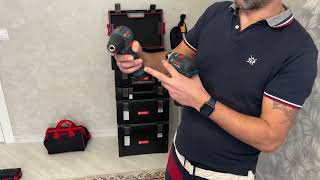 Набор инструментов Bosch 12v и 18v в системе хранения Qbrick system PRO