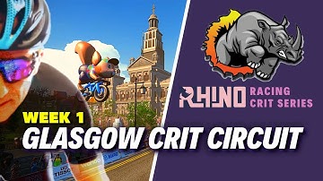 RHINO Racing Crit Series 1 - Week 1 - Glasgow Crit Circuit