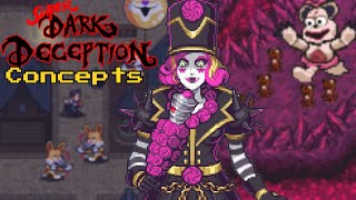 Super Dark Deception Chapter 2-3 Concepts