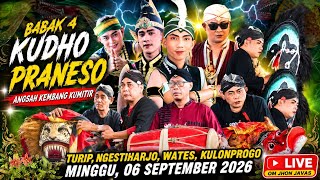 TERBARU!!!!! KUDHO PRANESO BABAK 4 - TURIB WATES KULON PROGO (LIVE TUNDA)