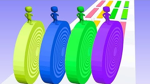 Layers Roll in Max Level iOS,Android Gameplay New Trailers Update Mobile Game Walkthrough EOKGFF