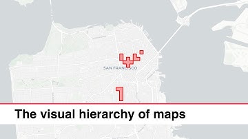 The visual hierarchy of maps