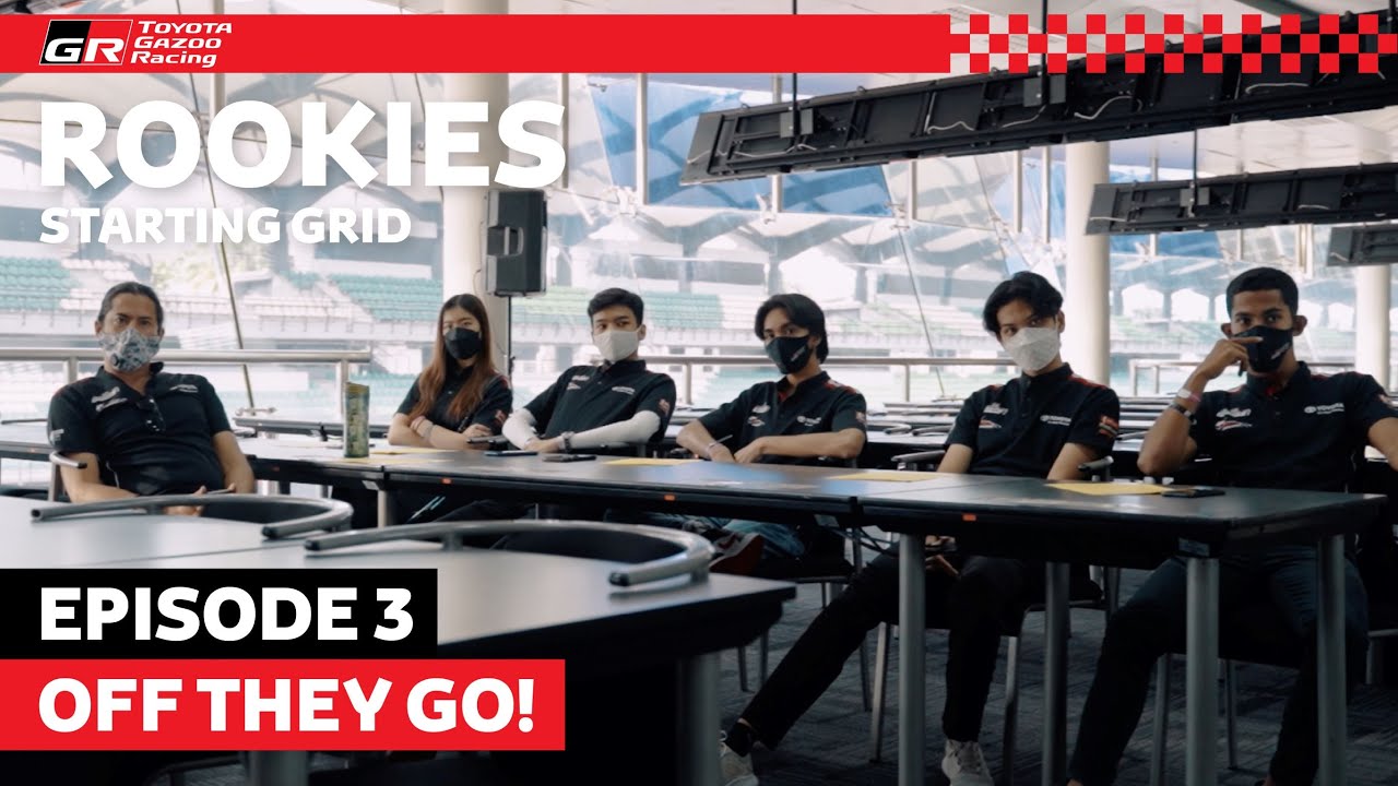Tg Rookie Racing TGR Rookies: Episode 3 - Off They Go! - YouTube