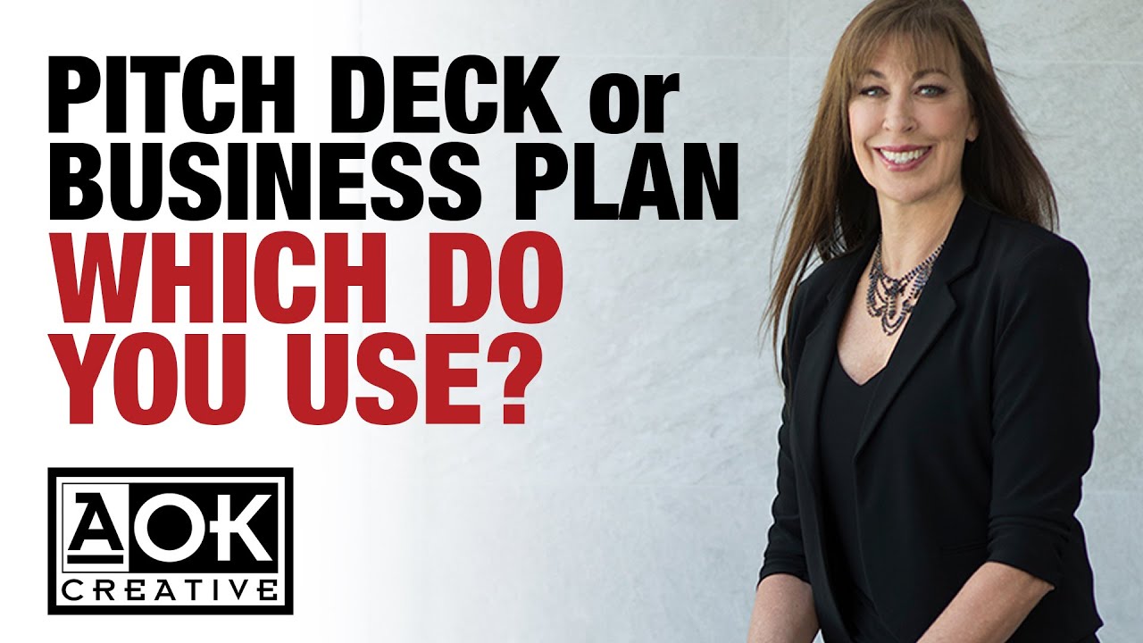 difference between deck and business plan