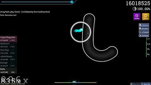 Rafis |  ClariS - CLICK(Soleily Remix) [Niseclick] | HDDT 99.94% FC 631pp | Live Spectate