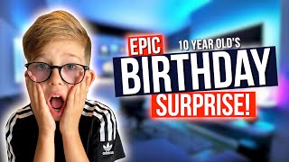 RALPH'S BIRTHDAY SURPRISE! *GAMES ROOM TRANSFORMATION/MAKEOVER!