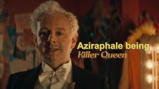 Aziraphale x Crowley || Killer Queen Aziracrow edit || Good Omens 2