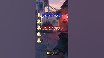 Ranking 5 CODs Based on Multiplayer Maps #Shorts