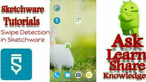 Swipe Detection in Android App- Sketchware Tutorials