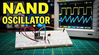 Schmitt Trigger Inverter Oscillator - Fun with Nand Gates and RC Networks