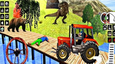 Real Tractor Trolley Cargo Farming Simulation  – Tractor Farming Games – Tractor Games #4