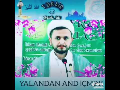 Yalandan and içmək haqqında