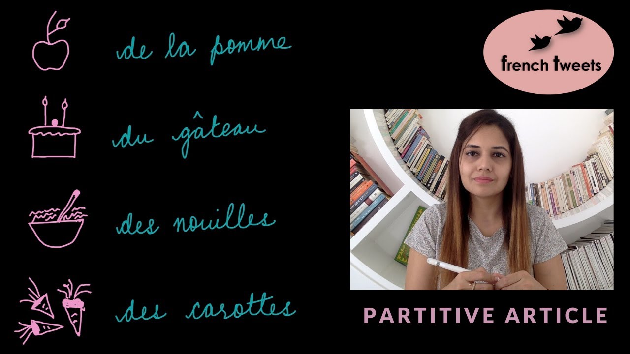 Partitive Article in French du, de la, des, de l', de, d' YouTube