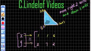 Translating Matrices Triangle
