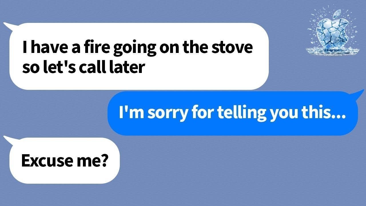 【Apple】As a hurricane blew in, I got a call from my daughter that the house was on fire