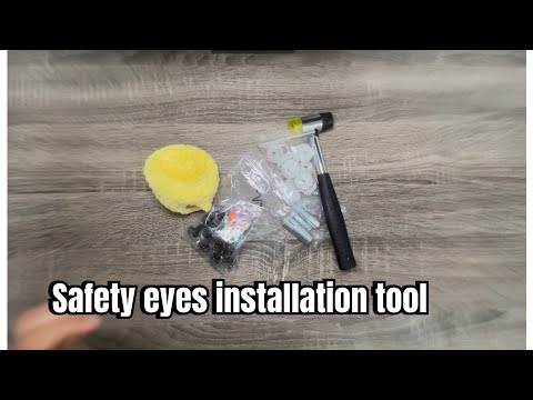 Safety eyes game changer installation tool 