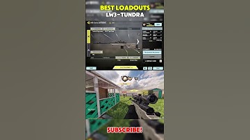 BEST LW3-TUNDRA LOADOUTS (META GUN) | SEASON 9 COD MOBILE 2025 #codm 