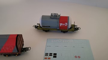 Russian Railways RZD HO scale Lima wagon(s) conversion-Update.