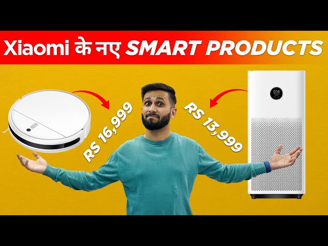 Xiaomi Smart Air Purifier 4 Series, Xiaomi Robot Vacuum Mop-2i Launched in  India: Price, Specifications, Features