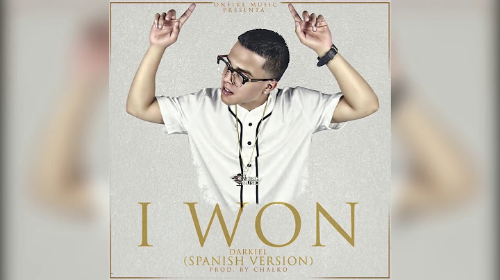 Darkiel - I Won  (Lyric) (Eres Mi Baby)