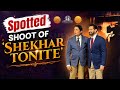 Spotted | Shoot Of ‘Shekhar Tonite” | Vikrant Massey & Shekhar Suman