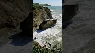 Massive Cliff Collapse Caught on Camera #landslide
