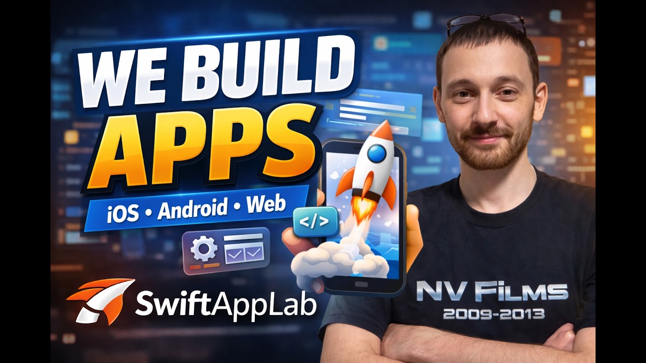 SwiftAppLab async app development workflow demo — 90-second launch video preview