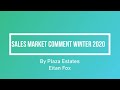 Plaza estates sales market comment winter 2020 by eitan fox