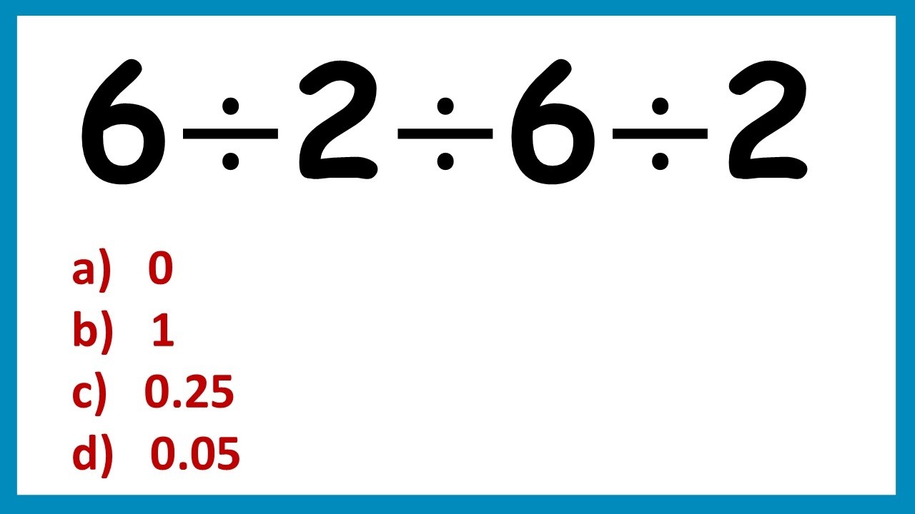 You Will Be Surprised At How Many People Fail This Question