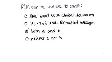 RIM Quiz 2 Solution - Georgia Tech - Health Informatics in the Cloud