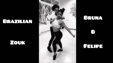 Brazilian Zouk training - Bruna Sousa & Felipe Garcia