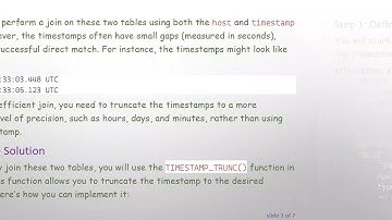 How to Join Two Tables in BigQuery by Timestamp and Host Column