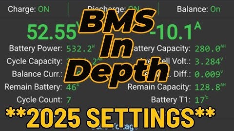 JK-BMS in depth review and overview of all settings