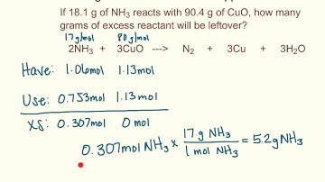 Lesson 4.2b--Limiting Reactants Advanced Approach