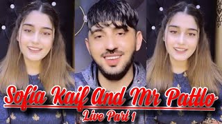 Sofia Kaif And Mr Pattlo  || Tiktok Live || Part 1 || Tiktok Vlogs ?