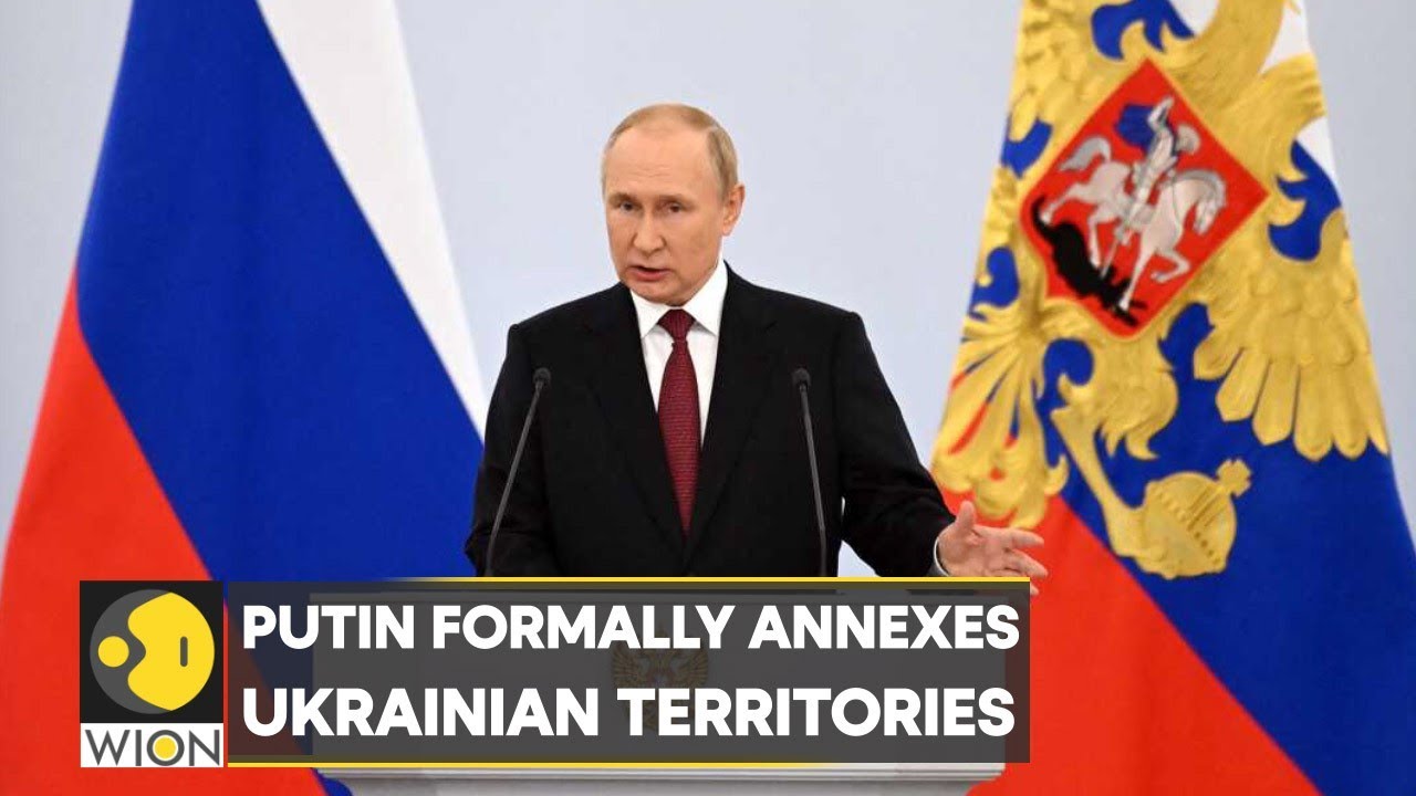 Putin illegally annexes territories in Ukraine, in spite of global ...