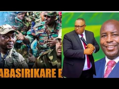 Genl MAKENGA AFUNZE ABA OFICIEN BENSHI IBARARYAGUYE MBAYAHAGA BAMUHINDUTSE NONE ATANGUYE