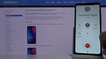 How Xiaomi Redmi 7a Screen Looks Like when Somebody Calls You