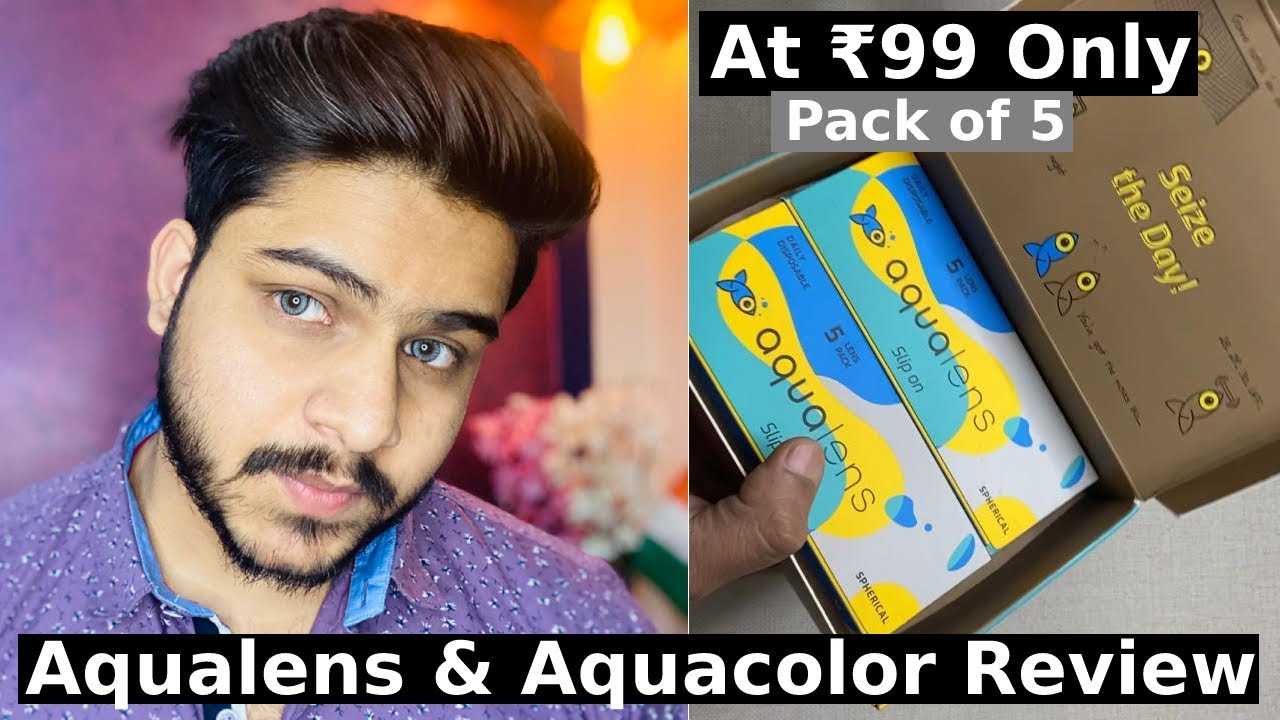 Aqualens & Aquacolor Contact Lens Free Trial Review 99 Only YouTube