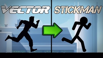 STICKMAN in VECTOR PARKOUR GAME?! | Pivot Animation