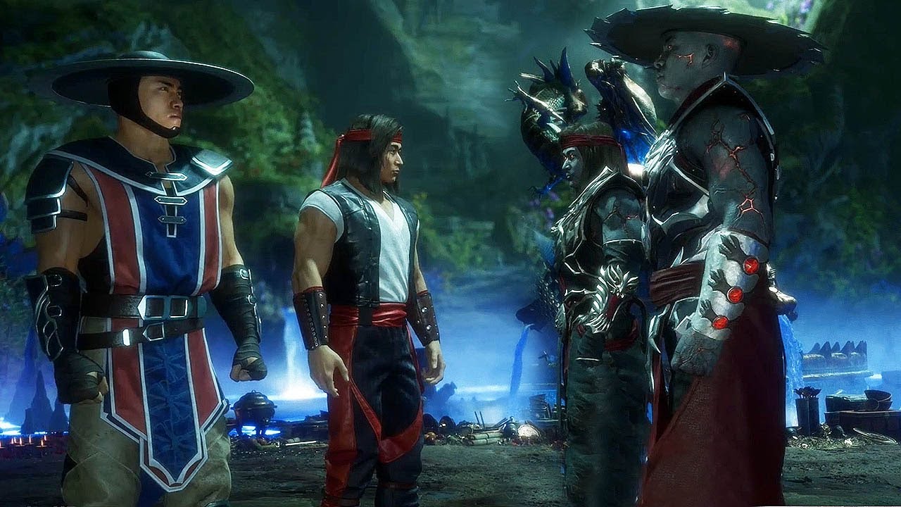 MORTAL KOMBAT 11 - Liu Kang & Kung Lao meet their Revenants @ 1080p (60...